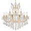 19 lights chrome modern living room chandelier