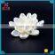 China Manufacture 9cm lotus sola wood flowers from OEM factory