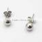 Stainless steel jewelry fingding 2016 stud earrings woman fashion earring