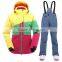 New Arrival 2016 Winter Ski Suit High Quality Women Jacket Outdoor Waterproof Snowboarding Mountaineering Sport Jacket+Pant