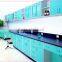 steel chemical lab wall bench with sink