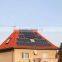 House lighting solar power system 500W with phone charger