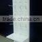 Acrylic rotating bag floor display stand