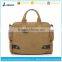 Most Popular England Style Canvas Business Handbag Briefcase Bag for Men
