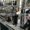 Automatic heating sealing cold cutting plastic shopping bag machine with servo motor
