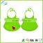 Eco-friendly waterproof silicone baby bib