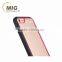 For iphone 6 plus case Double colors soft tpu frame and Acrylic back case For iphone 6s plus case Cell phone case