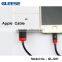 Gleese High quality metal head 1m Length high speed fast charge transfer sync micro usb cable for IOS