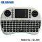 2.4GHz Mini Fly Air Wireless Hebrew Keyboard with Touchpad For PC, Pad, Xbox 360, Google Android TV Box, HTPC