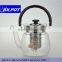 Perfect Clear Heat Resistant Borosilicate Glass Tea pot 1100R/2200R