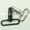 Wholesale eco friendly 50mm 2" zinc alloy metal webbing snap hook for belt