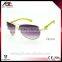2016 women color classic vogue uv400 lens polarized glasses metal sunglasses eyewear OEM