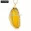 Hot Selling Product 2015-2016 Yellow Agate Druzy Necklace