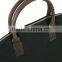 2016 Newest Black 16oz canvas and PU laptop hangbag