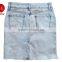 2016 Spring new Korean fashion cotton stretch denim high waist skirt bust skirt Slim thin package hip skirt