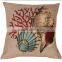 Wholesale cotton linen patchwork 3D digital printed cushion cover, pillow case