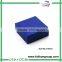 Crimson red velvet ring gift diamond box