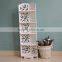 Plastic material foldable corner rack