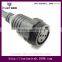 M36 5pin waterproof female and male black cable connector