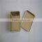 ISO certificated promotional square metal soap tin can