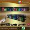 P6-16x128RGB full color double line programmble moving led sign with wireless
