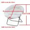 Adult camping moon chair/fishing chair on china market beach chair with foam pad