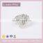 Wholesale Rhinestone Pearl Flower Napkin Rings for Table Accessories
