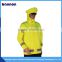 Police waterproof yellow reflective jacket made in china