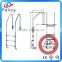 Swimming Pool SS304 3 steps pool ladder with safety rail