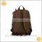 Khaki china custom casual outdoor canvas 40l backpack school bags