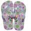 2015 popular cheap summer hot sale flower flip flop of flip flops design
