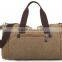 Men Vintage Canvas Leather Vintage Travel Satchel Messenger Tote Fashion Bag