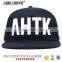 5 Panel Adjustable Flat Brim Snapback Hats Camo Pattern