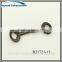 13mm two parts ring shoes buckle high end gun metal plated shoes decorations