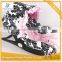 Infant Baby Damask Pink Ruffled Canopy Car Seat Cover