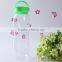 china supplier mouth blown colorful pp lid sport borosilicate drinking glass water bottle high quality