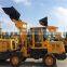 CE certificated wheel loader ZL04 for sale, mini type 400kg loaders