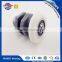 Nylon Small Deep Groove Ball Bearings Roller Plastic Pulley Wheels with Bearings for Door Windows