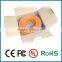 TOP  fatory ethernet cables 4pr 24awg 4p stranded copper cat6 lan cable