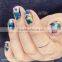 OEM custom shimmery pearlescent nail wraps shell nail art sticker eco-friendly ThumbsUp nail polish strips manufacturer                        
                                                Quality Choice
