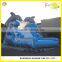 2015 hot sale PVC 0.55mm customized inflatable water slide with multiple lanes price in china