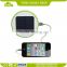 Ultrathin design battery power bank solar 10000mah portable battery power bank for samsung phone