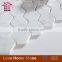 New Products In 2016 Carrara white Marble Mosaic Tile / Marble Mosaic With Low Price