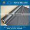 flexible soft opaque non-transparent black and white pvc film in plastic sheet