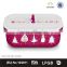 Bento Box with Purple Printing, Food Grade, FDA Approved, BPA Free , Eco-friendly Material by Cn Crown