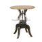 country style country round side tea table