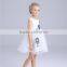 OEM service hot sale style flower girl dress sleeveless kids dresses for girls 2016