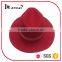 New Fashion 100% Wool Red Felt Fedora Hat
