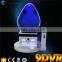 Full automatic 9d egg chair machine 360 degree virtual reality game machine 9d vr
