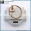 Novel Design Printing Lines Zinc Alloy Rose Gold Finishing Bathroom Accessories Wall Mounted Towe Ring